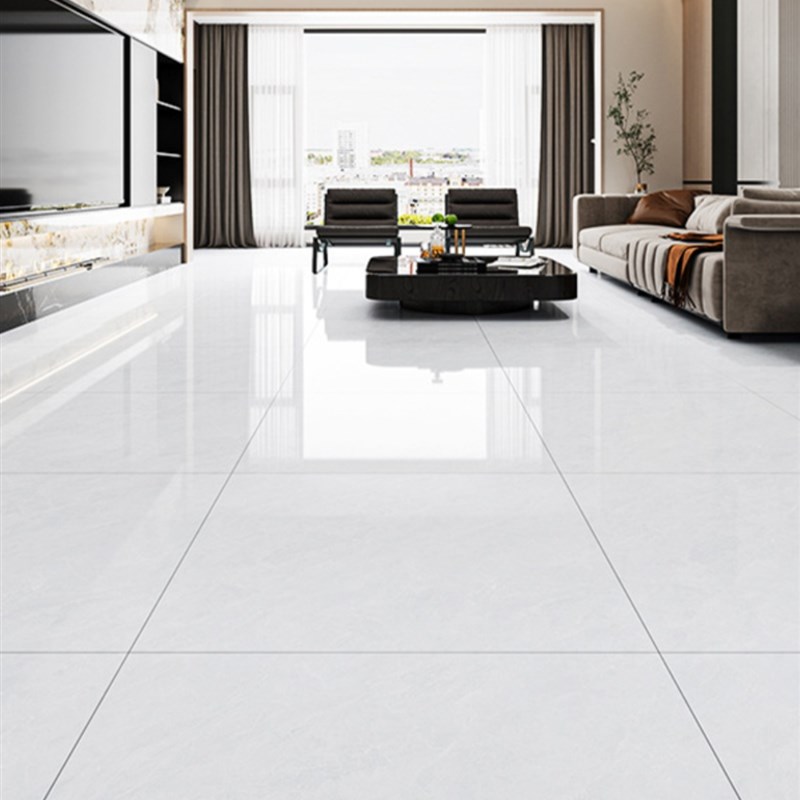 佛山全大理石瓷砖800X800客厅卧室防滑地砖灰色带花纹全陶瓷地砖