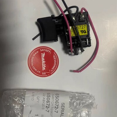 Makita牧田充电电钻6261D/6271D/6281D/8271D/82881D附件开关