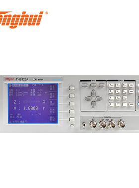 TH2826A数字电桥压电陶瓷2M曲线扫描图形分析高频LCR数字电桥