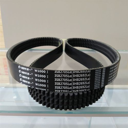 黑一齿3B105/3SB2705Le(3HB2692La)久保田118水稻机脱粒滚筒皮带