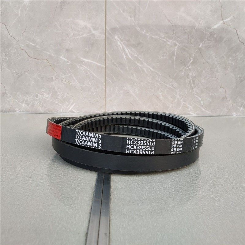 三角带联农红标齿HCX3955Ld福田GM80GM100小麦收割机风机传动皮带