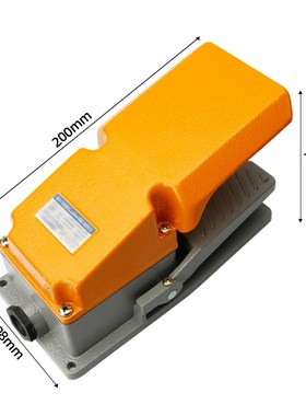 LT4脚踏开关 脚踩式220V380V自复位银点机床脚踩开关踏板TFS-402