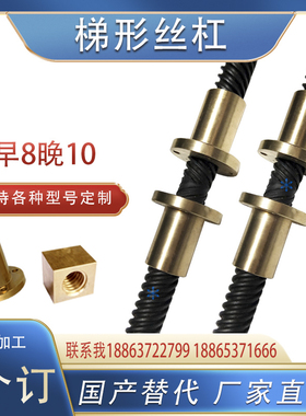 梯形丝杠MTSLW/MTSRV8 10 12 14 16 18 20 22 25 28 32 36 40 50