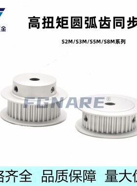 铝合金皮带轮同步轮HTPA16 18 20 25 30 32 36 44齿S5M250-A B-N