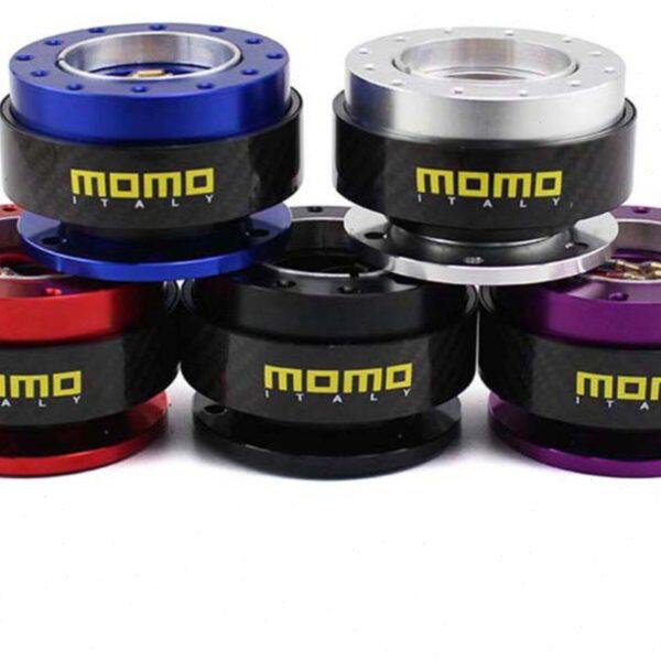 汽车改装方向盘momo快拆器 赛车碳纤维快速拆卸底座金属增高垫