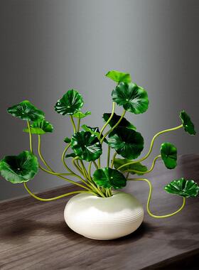 禅意新中式花瓶摆件创意客厅电视柜装饰品房间酒柜玄关陶瓷工艺品