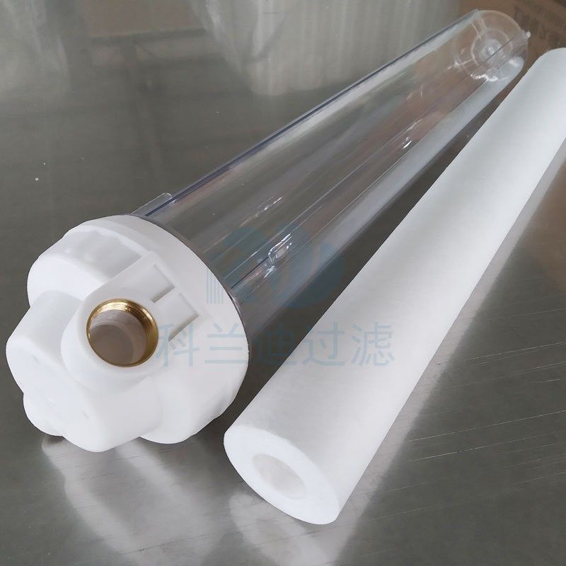 10寸PP棉滤芯滤瓶配件 10寸20寸30寸40寸聚丙烯熔喷滤芯