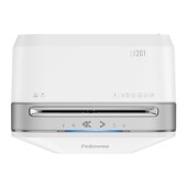 201白色办公室碎纸机纸张文件粉碎机 范罗士 5级保密米粒切