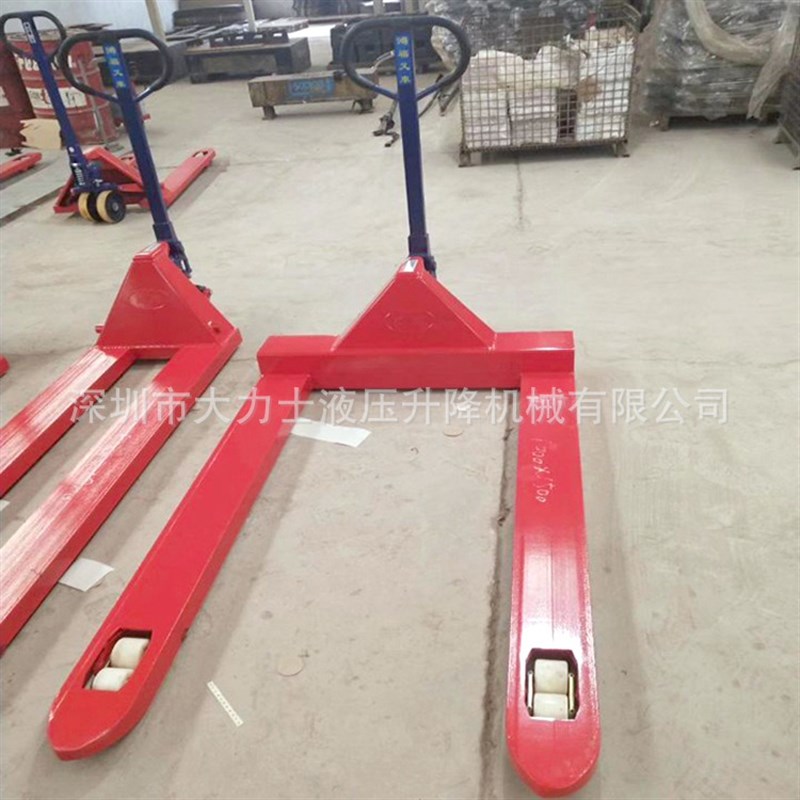 3/4/5/10吨鸿福手动搬运车液压托盘叉车手推地牛唧车拖板车