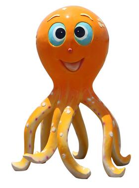 海洋主题装饰大海螺贝壳海星玻璃钢雕塑沙滩水上乐园动物摆件