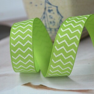 2色9 AW221姚明织带 25mm万圣节W纹罗纹带