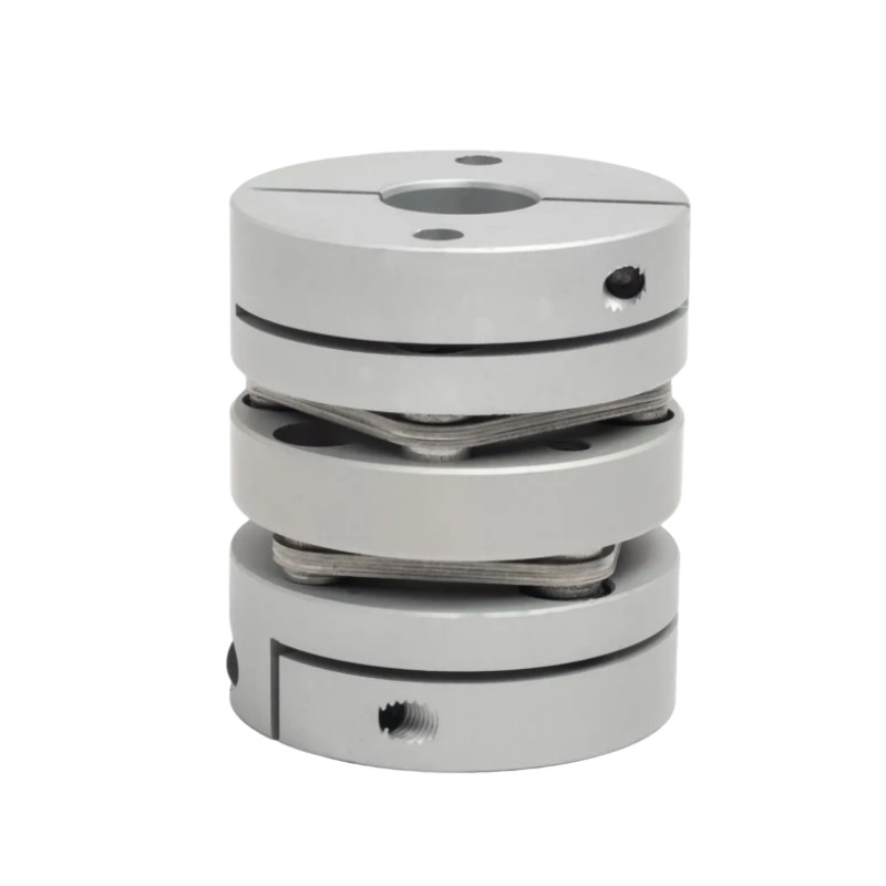 连轴器膜片联轴器弹性铝合金伺服电机单双膜片马达传动轴大扭矩