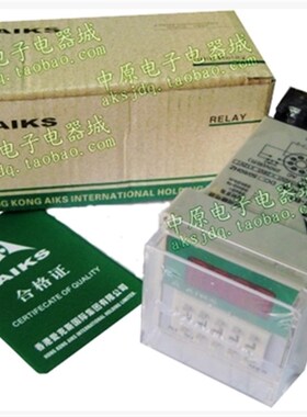 原装AIKS爱克斯时间继电器ATR02-B1/DH48S-1Z 220V 8脚