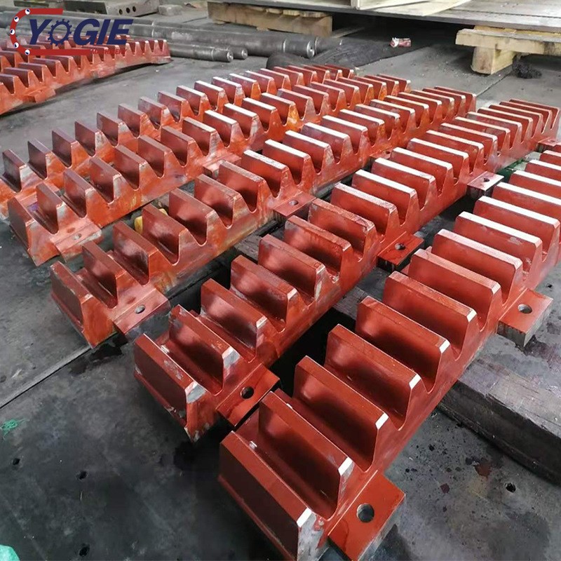 生产大模数齿条盾构机齿条直齿条分段齿条制造