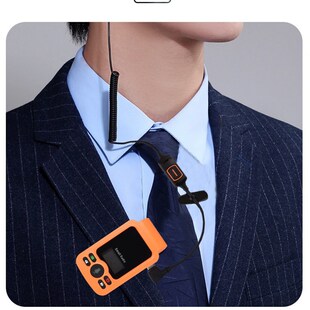 领夹情侣对讲机金融信息耳挂员工牌管理层5000公里通信4G通