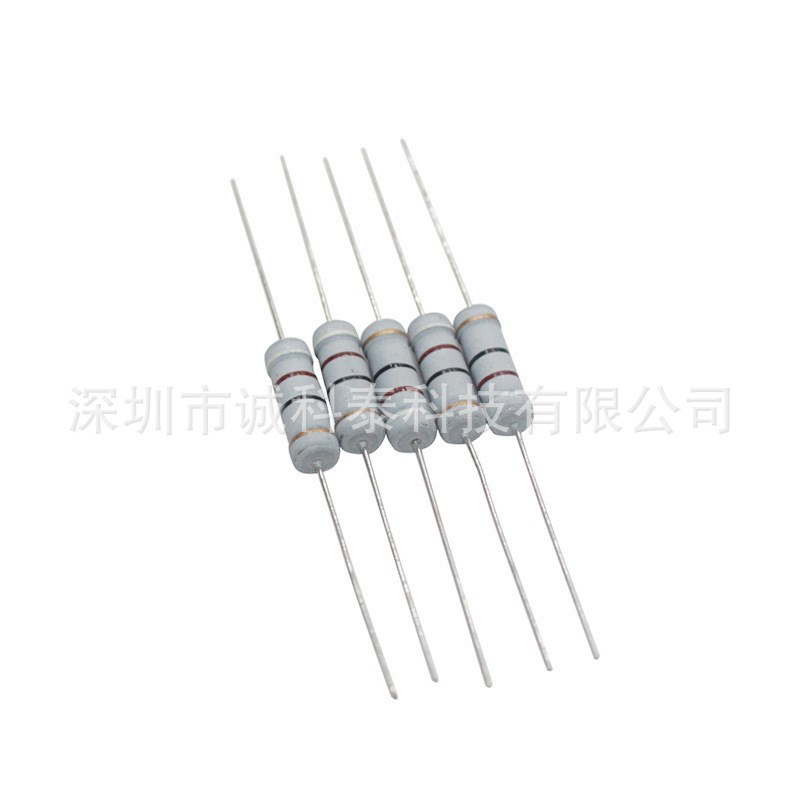 绕线电阻1/2W 0.33R 3.3R 33R 保险电阻 0.5W KNP厂家 色环电阻