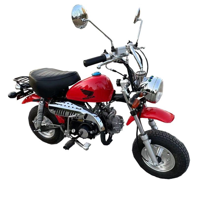 70-150CC两轮迷你摩托车成人汽油四冲程小型越野复古摩托骑行户外