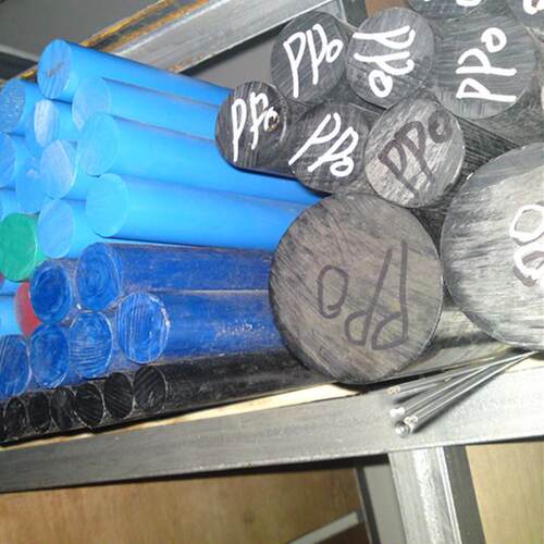 德国PPO棒黑色白色阻燃耐高温聚苯醚板高强度PPO-GF30增韧级PPO棒