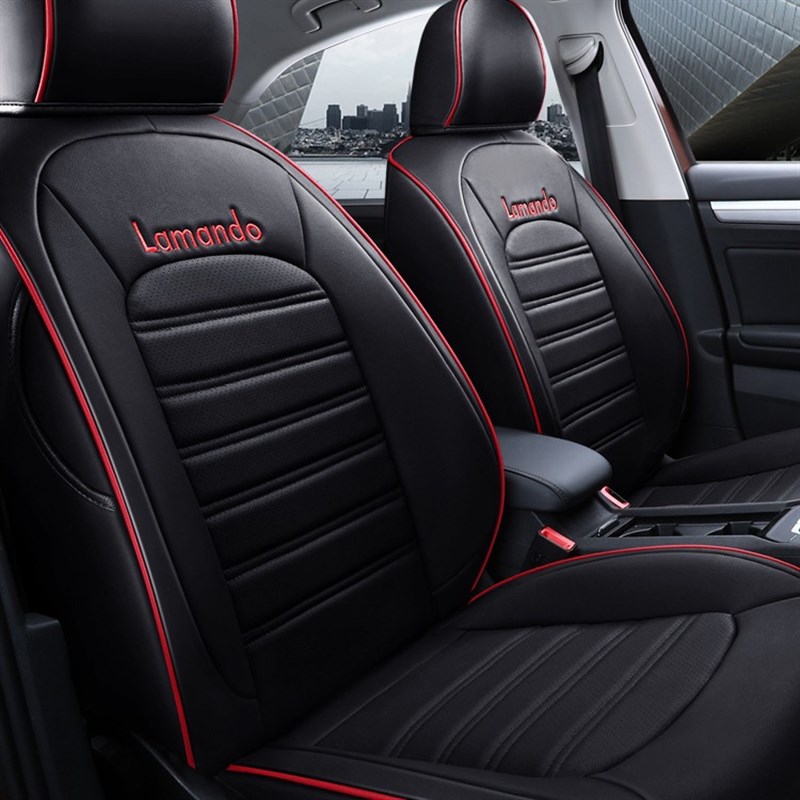 五座汽车坐垫凌渡专车四季春夏秋冬全包围舒适耐磨皮革座椅套
