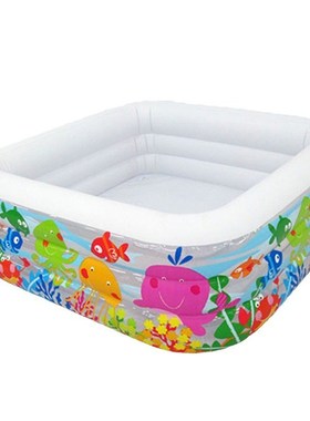 INTEX戏水池57471水族馆水池宝宝游泳池家庭泳池澡盆户外便携水池