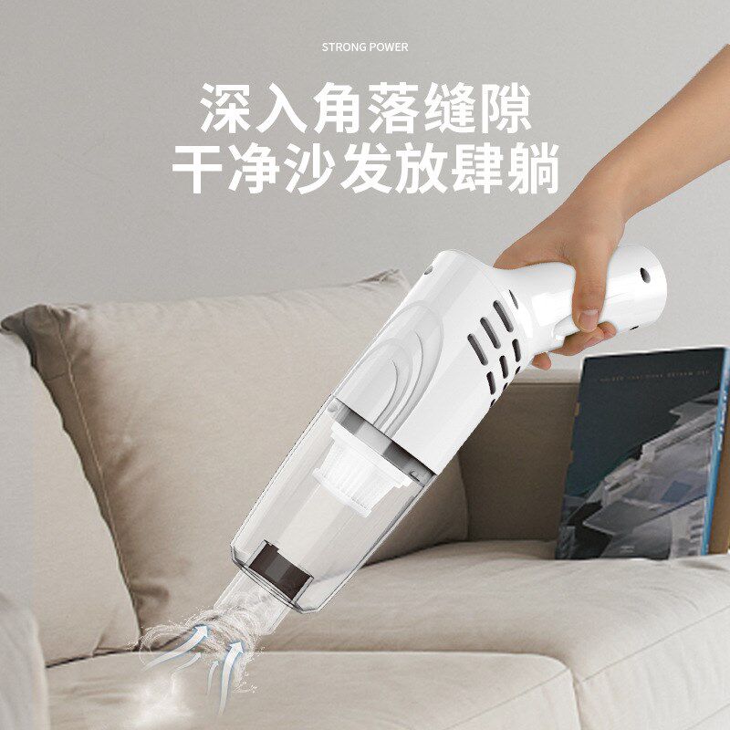 便携式多功能无线吸尘器大功率强吸力家用手推式除尘机