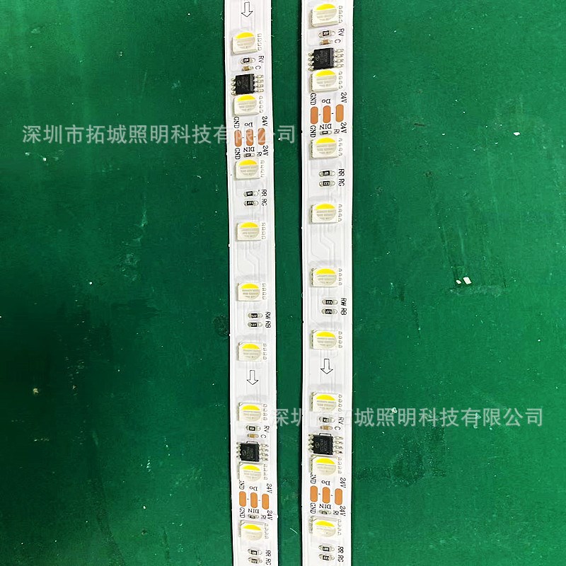 12V/24V/2811/1903/USC2904全彩灯带RGBW512可编程跑马流水灯条
