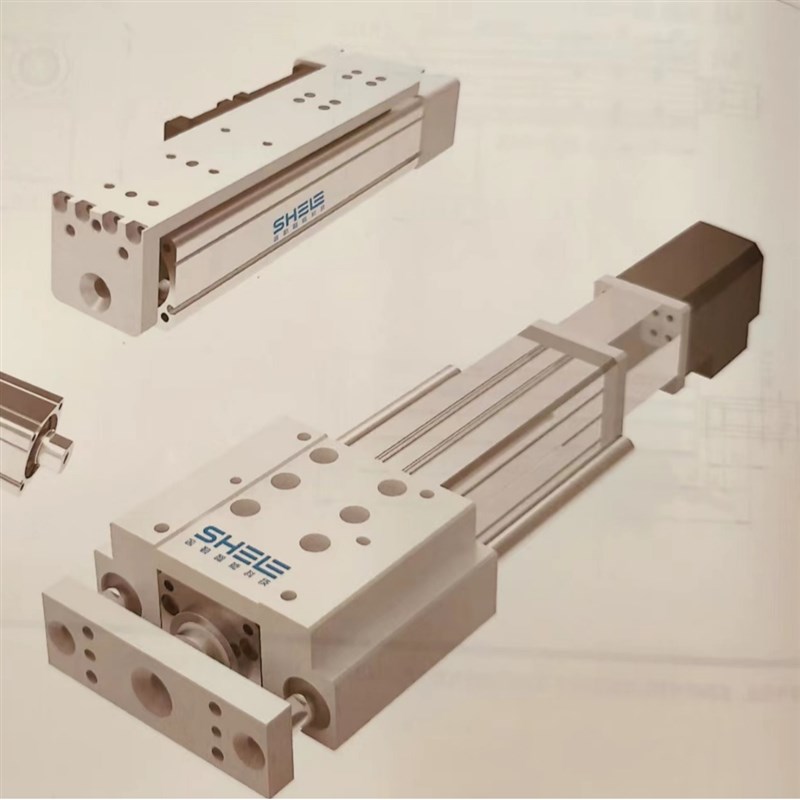 SHELE舍勒紧凑型电缸C32-450-P10-P-T400W-A-S3大推力伺服电动缸