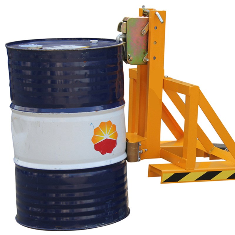 DG500A叉车油桶夹单油桶夹具重型油桶夹具咬嘴油桶夹抱桶起重钳