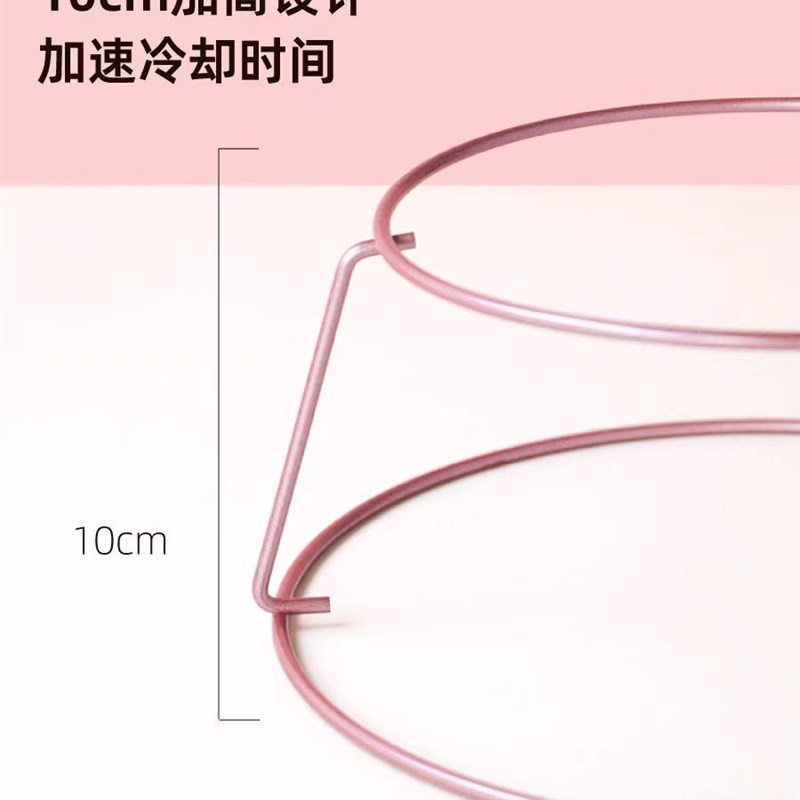 蛋糕冷却架戚风蛋糕倒扣架6寸8寸蛋糕模具倒扣架不粘圆形晾架烘焙
