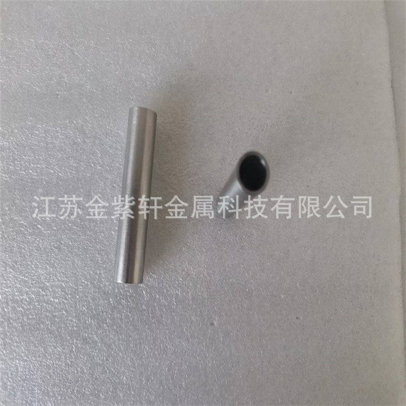 金紫轩供应铱管 直径14mm18mm铱管 钼铱流口 铱坩埚 铱筒 铱靶材