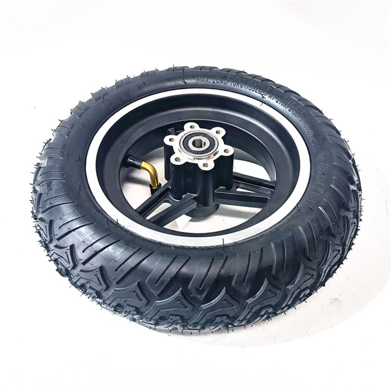 10寸电动滑板车70/65-6.5前轮85/65-6.5真空胎整轮刹车款带刹车盘