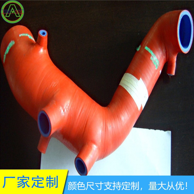 格雷特 ER90 变径机械接头软管异形硅胶管红白硅胶管