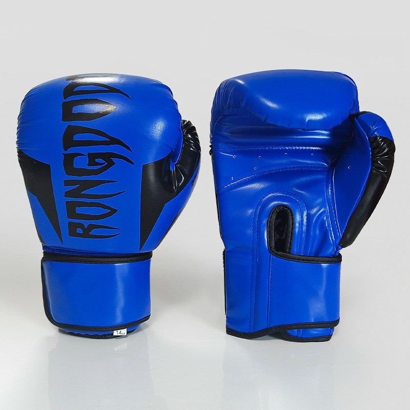 拳击手套成人男女散打搏击拳套14OZ训练打沙袋包加厚透气耐磨