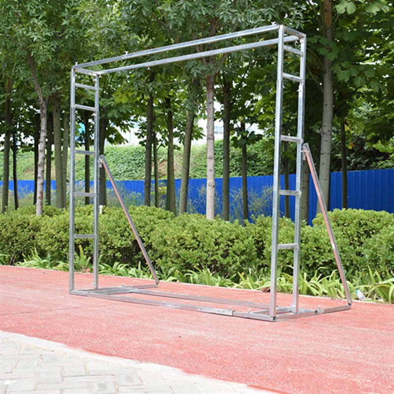 婚庆伸缩杆背景架户外婚礼布置防风广告支架喷绘简易桁架舞台架子