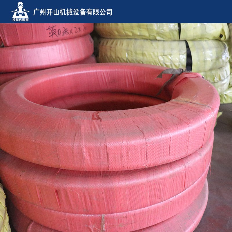 厂家现货高压气管增强软管  工业天然橡胶英字钢丝管38*2*20m