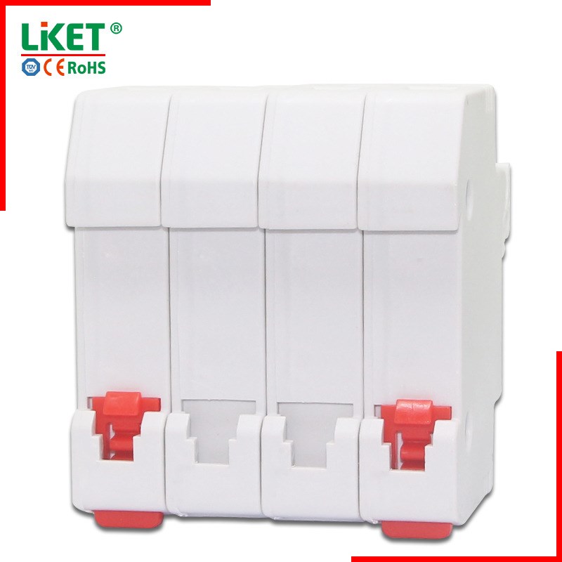 直流高压熔断器底座DC1000V适配10*38mm光伏发电汇流箱专用厂家CE