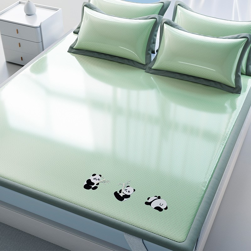 冰丝凉席夏季可水洗机洗席子2025新款夏天竹席床单笠学生宿舍单人