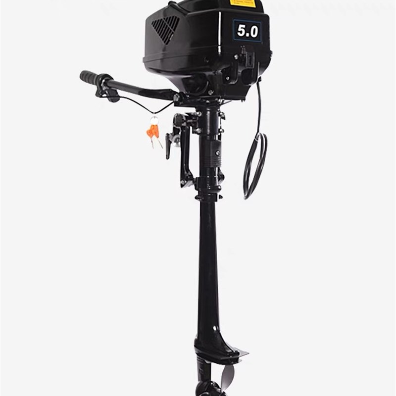 航凯12v24v48v电动船外机无刷推进器 橡皮艇马达船用电动推进器