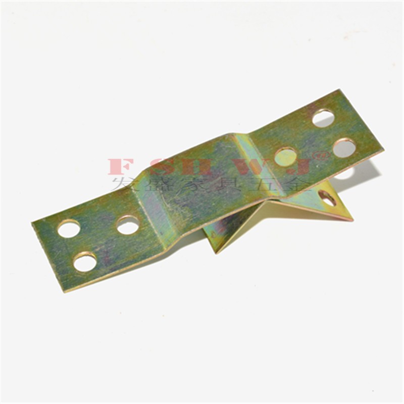 床铰链挂件床插配件床插件五金挂件床铰老式床扣家具连接件