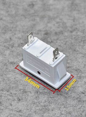 冰箱冰柜冷柜电源指示灯压力锅/开水机长方形指示灯 220v红色绿色