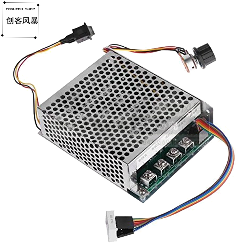 PWM直流电机调速器控制器12V24V36V48V正转反转开关10A20A50A100A