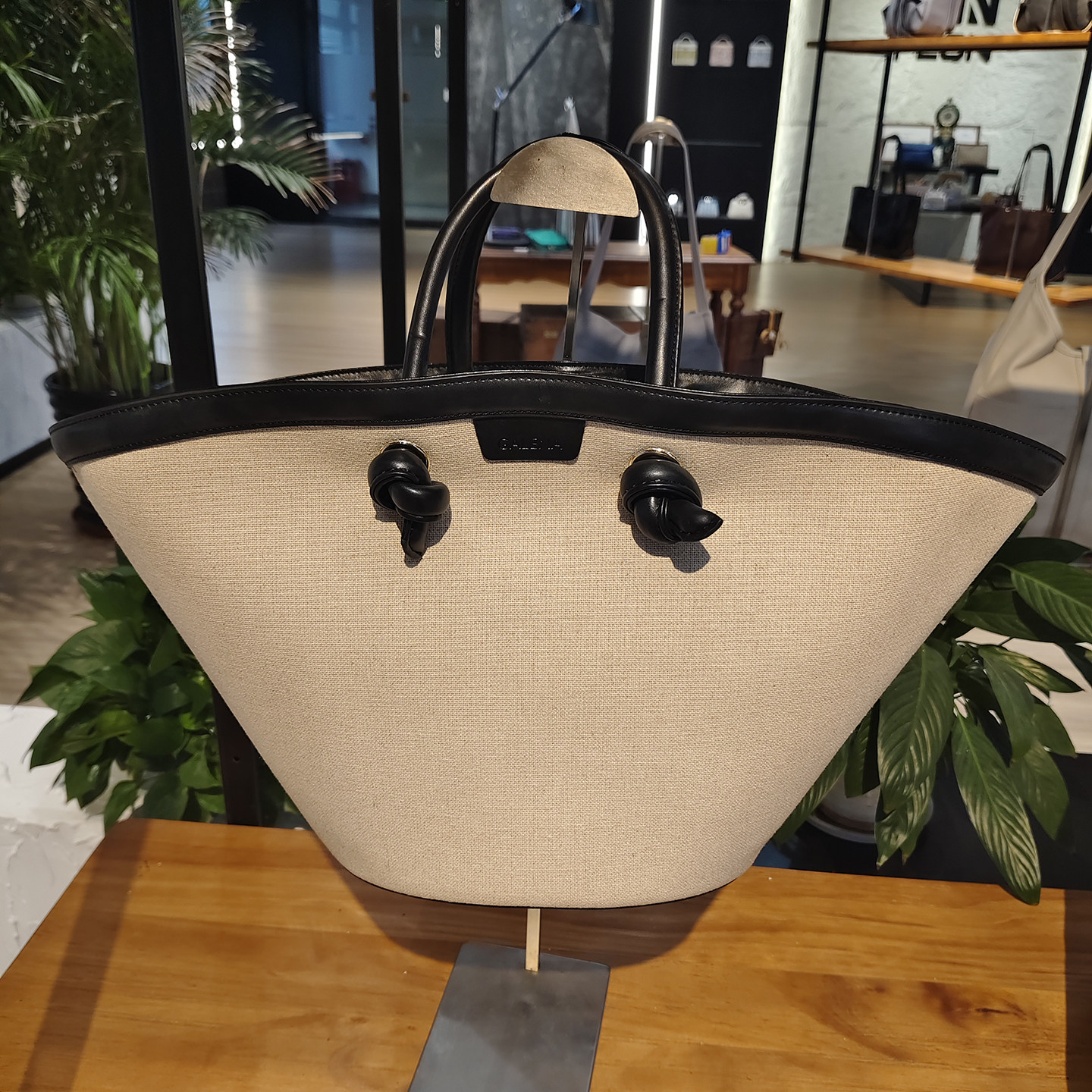 小众设计感时尚拼色水桶包简约大容量通勤托特包洋气百搭手提包包,箱包皮具/热销女包/男包,手拿包,淘宝优惠券,粉丝福利购,淘宝优惠卷