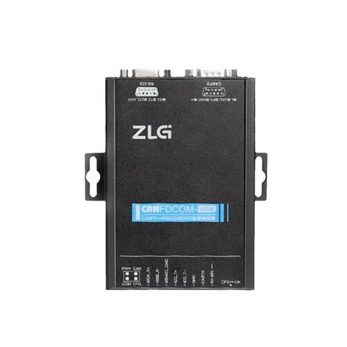 ZLG致远电子RS232/485/422串口转CANFD接口模块CANFDCOM/SM-100IE