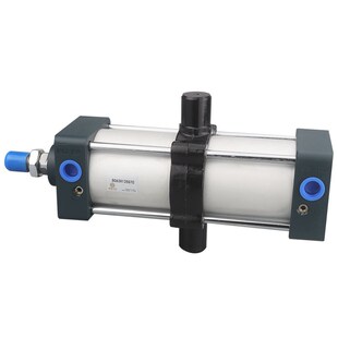 亚德客型标准气缸SC40X25/50/75/100/200/300/400/500/800/1000TC