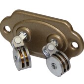 凉衣架转向轮晒衣架万向轮转角器轮子滑轮升降晾衣架手搖通用