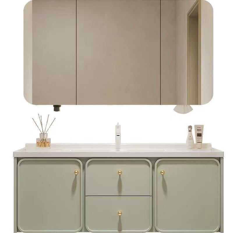 法式奶油风浴室柜陶瓷一体盆洗漱台洗手池洗脸盆柜定制,家装主材,浴室柜组合,淘宝优惠券,粉丝福利购,淘宝优惠卷