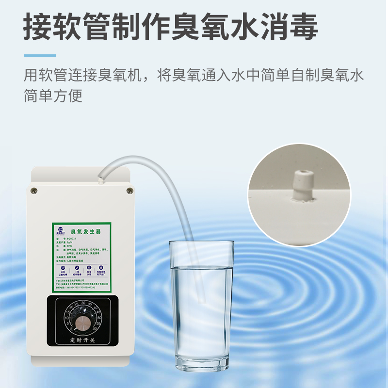 臭氧发生器果蔬消毒机自来水除氯净化洗菜解毒机家用鱼缸消毒活氧