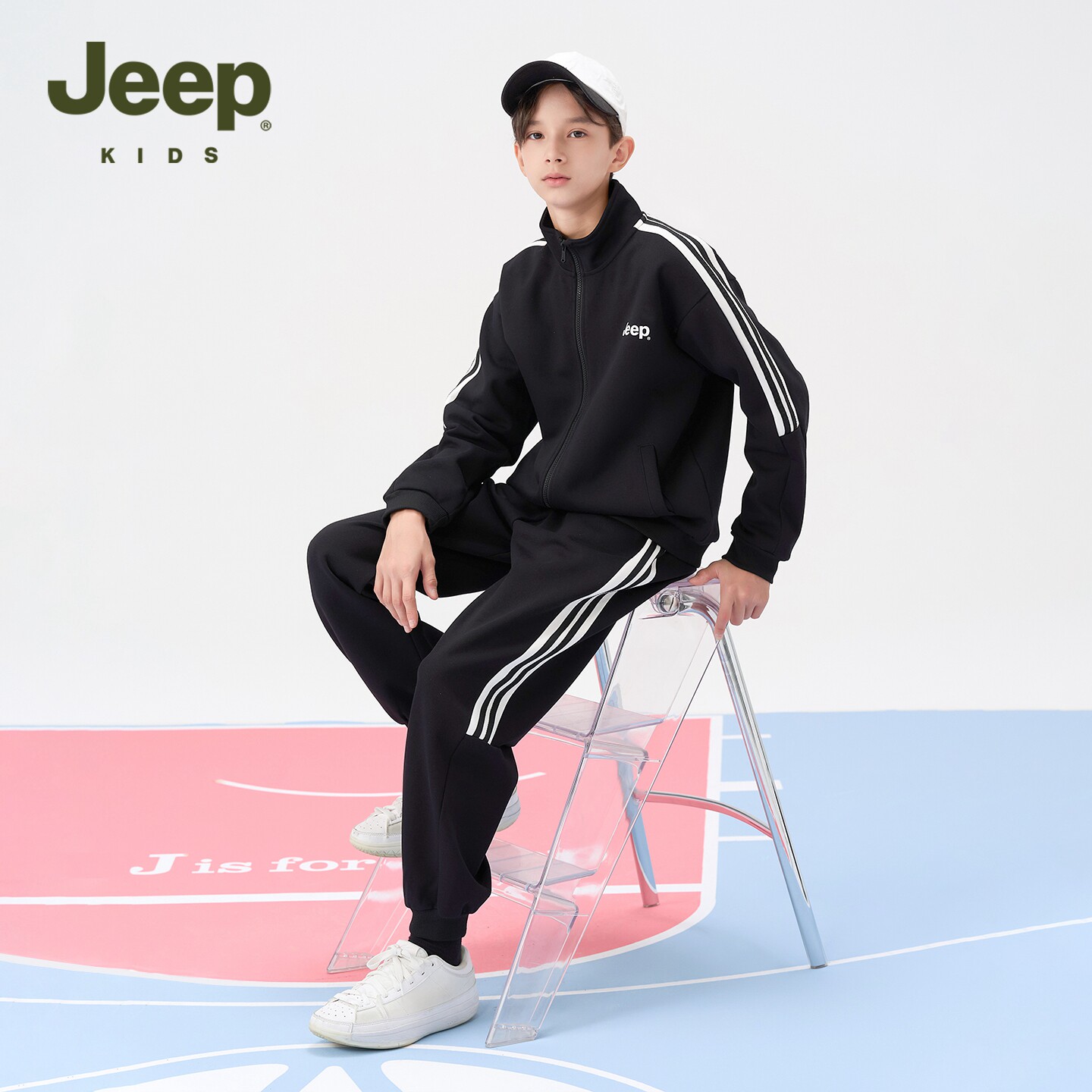 JEEP吉普男童运动套装2025新款