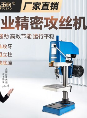 重型工业级台式攻丝机全自动电动小型攻牙机微型SWJ12/16套丝螺纹