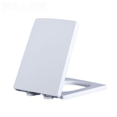 马桶盖形坐便方盖梯形老式方型SIR桶圈缓降厕所马子异盖形通用型